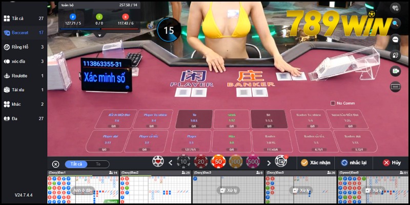 Hướng Dẫn Chơi Baccarat 789win Hiệu Quả, Cược Đâu Win Đấy Cách tính điểm trong game