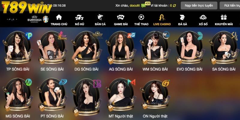 Casino Online 789Win - Sòng Bạc Trực Tuyến Hàng Đầu Châu Á Tham gia chơi Casino online 789win tại nền tảng với 3 bước đơn giản