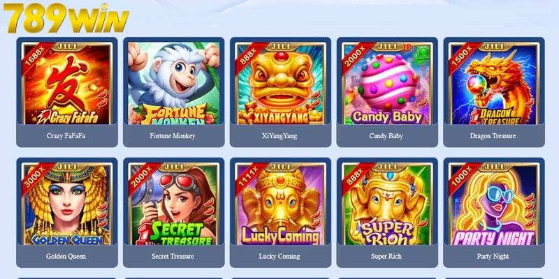 JILI Gaming Sảnh Cá Cược Đa Dạng Trò Chơi Hot Tại 789WIN Slot là sản phẩm nổi bật hàng đầu tại JILI Gaming